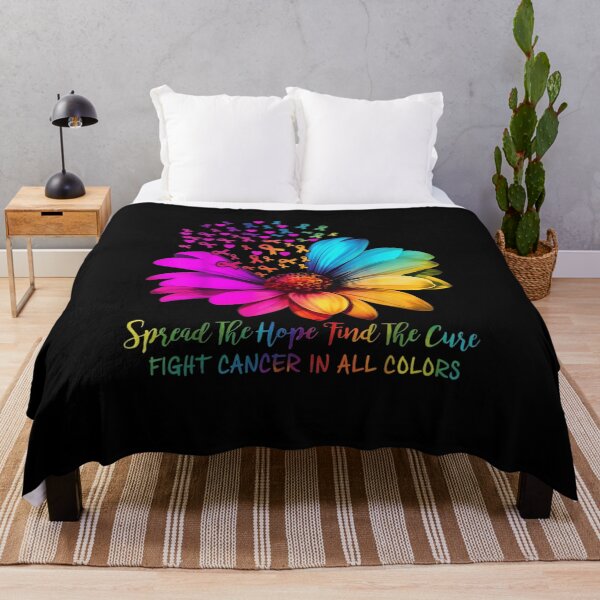 Item preview, Fight Cancer In All Colors Spread The Hope Find The Cure designed and sold by SuziLope.