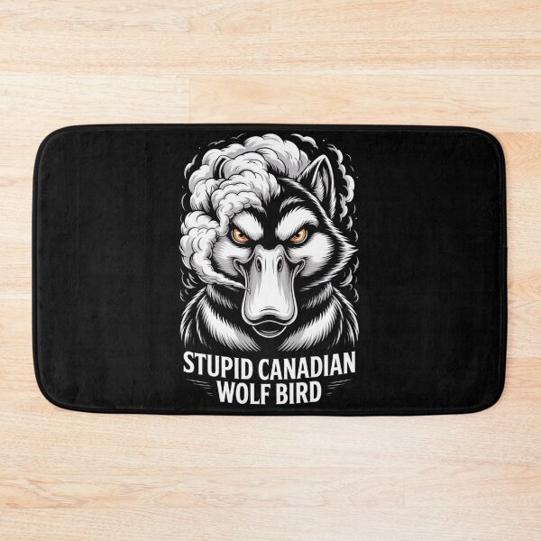 Item preview, Stupid Canadian Wolf Bird - Epic Cloud Smoke Portrait Design designed and sold by DarylWelsh2024.