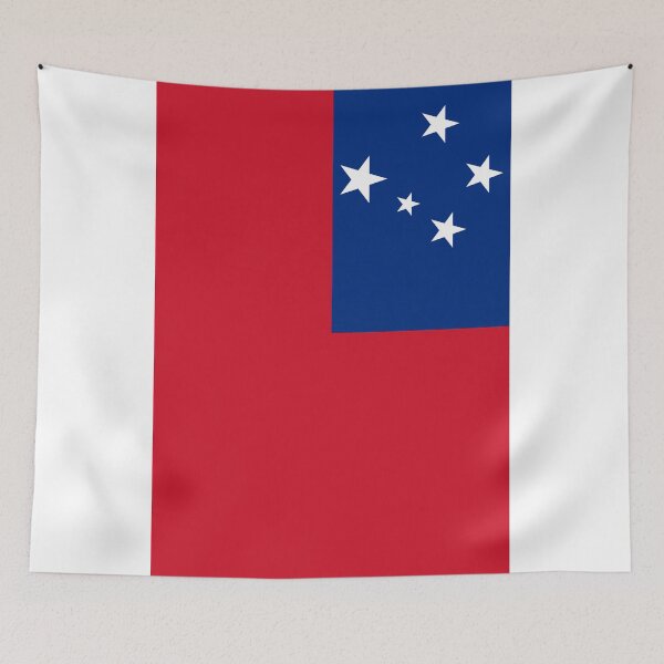 Item preview, Vertical Samoa Flag Design designed and sold by NTGUILTY.