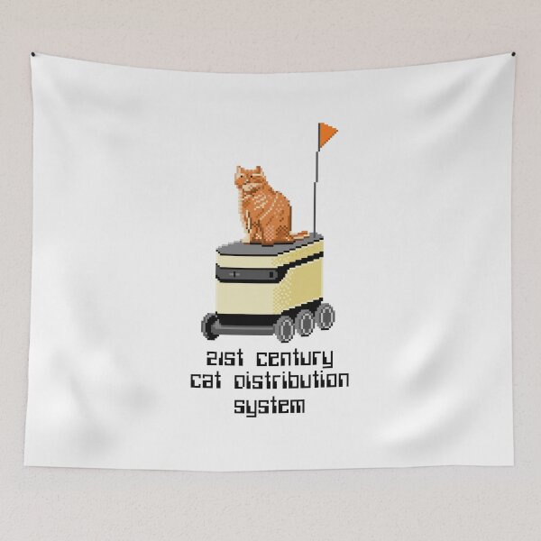 Item preview, 21st Century Cat Distribution System designed and sold by Vampireslug's House of Pixels.