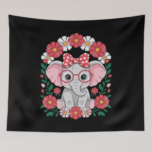 Item preview, Elephant Flower designed and sold by angolinnArt.