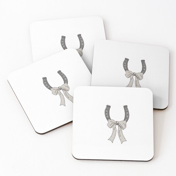 Item preview, Cute horse shoe with bow designed and sold by beckrosie.