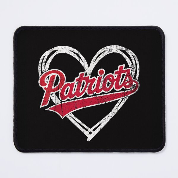 Item preview, Patriots Red White Distressed Heart Sport Team Fan Pride Athletic Style designed and sold by Aladino Tamayo.