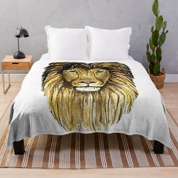 Item preview, Lion Illustration Head designed and sold by NoxLand.