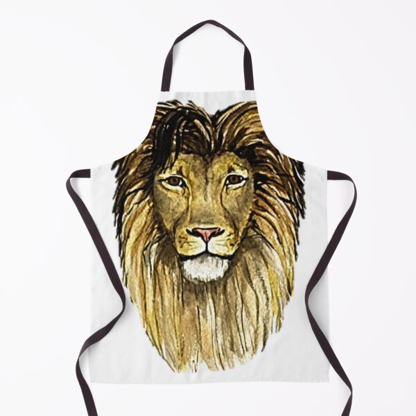 Item preview, Lion Illustration Head designed and sold by NoxLand.