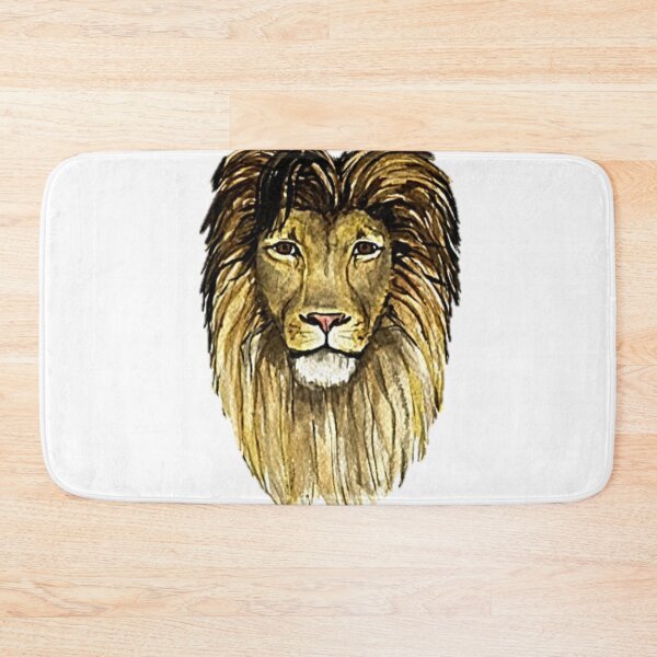 Item preview, Lion Illustration Head designed and sold by NoxLand.