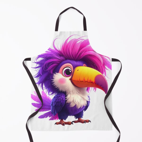 Item preview, Vibrant Fluffy Toucan Mascot designed and sold by mcraft studio.