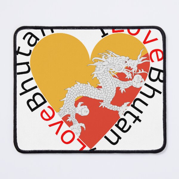 Item preview, I Love Bhutan Heart designed and sold by TheIconSmith.