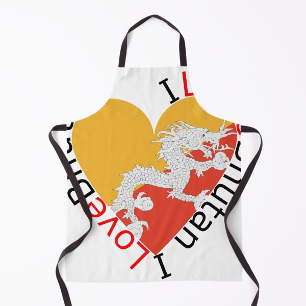 Item preview, I Love Bhutan  Heart designed and sold by TheIconSmith.