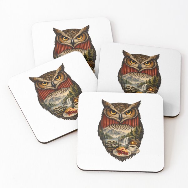 Item preview, Twin Peaks Owl designed and sold by Deepwood.