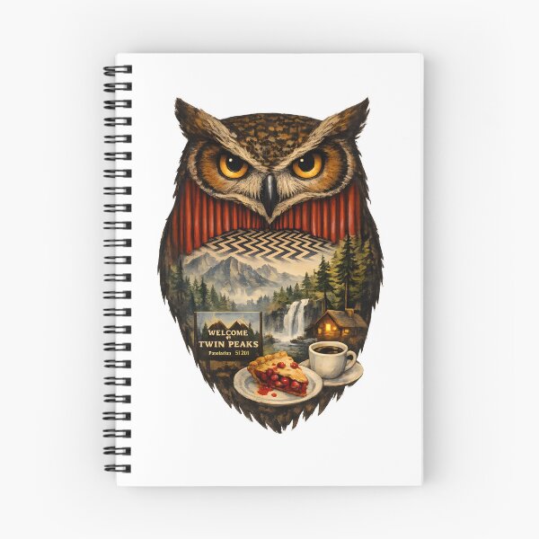 Item preview, Twin Peaks Owl designed and sold by Deepwood.