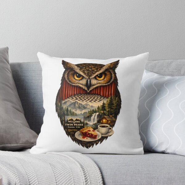 Item preview, Twin Peaks Owl designed and sold by Deepwood.