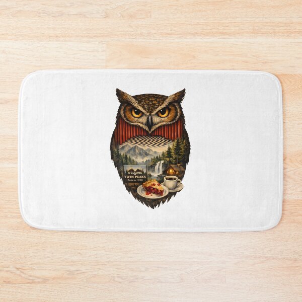 Item preview, Twin Peaks Owl designed and sold by Deepwood.