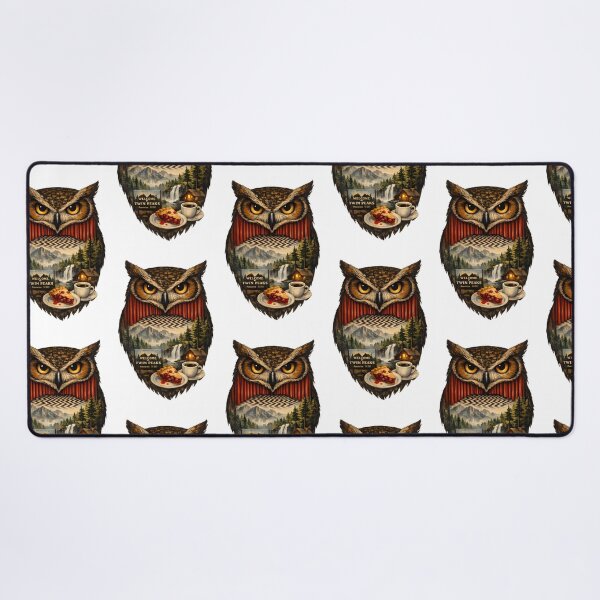 Item preview, Twin Peaks Owl designed and sold by Deepwood.