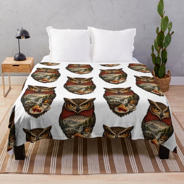 Item preview, Twin Peaks Owl designed and sold by Deepwood.