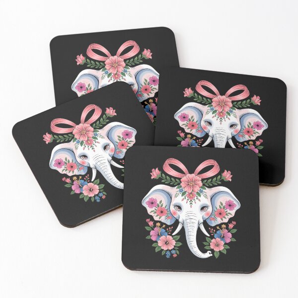 Item preview, Elephant Lover Flower Teen Girls Women Cute Elephant designed and sold by angolinnArt.