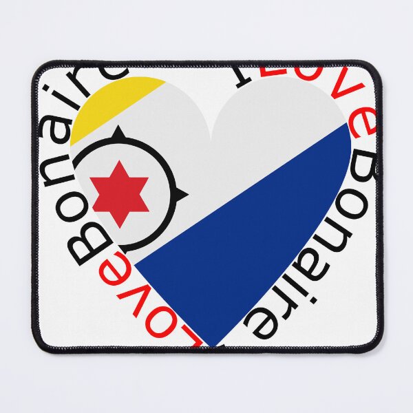 Item preview, I Love Bonaire Heart designed and sold by TheIconSmith.