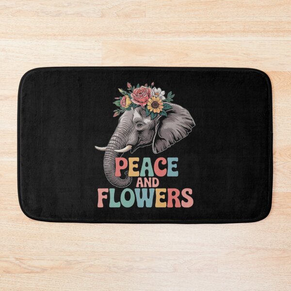 Item preview, Elephant Peace And Flowers Floral Flower Crown 5 designed and sold by angolinnArt.