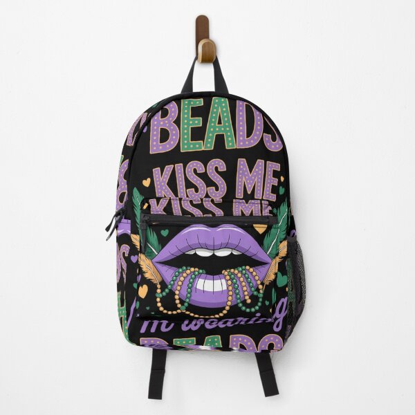 Item preview, Kiss Me I_m Wearing Beads Mardi Gras Carnival Parade designed and sold by TikCore.