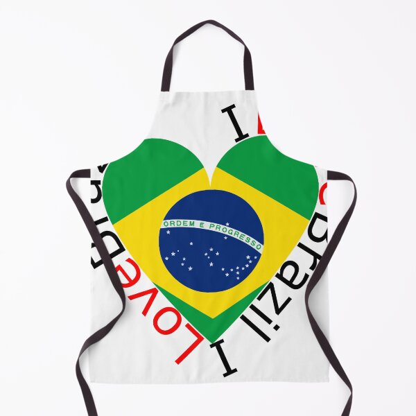 Item preview, I Love Brazil  Heart designed and sold by TheIconSmith.