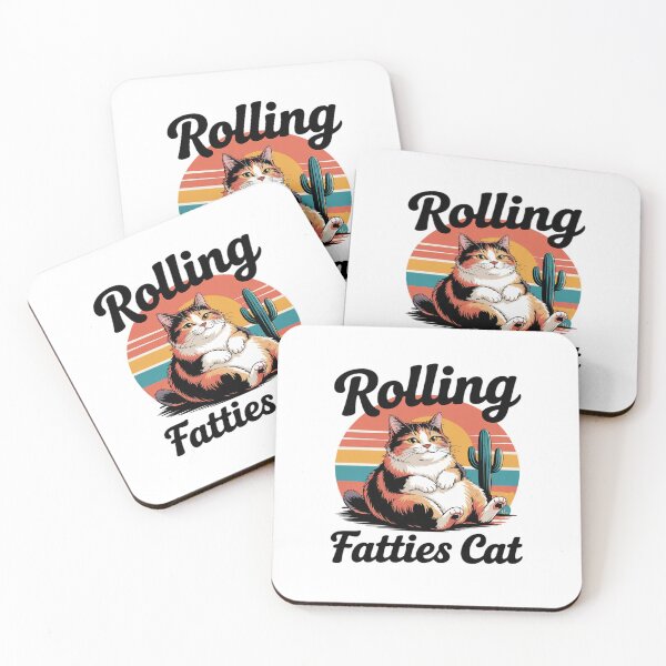 Item preview, Rolling Fatties Cat  Cat Lover designed and sold by DigitaldeligArt.