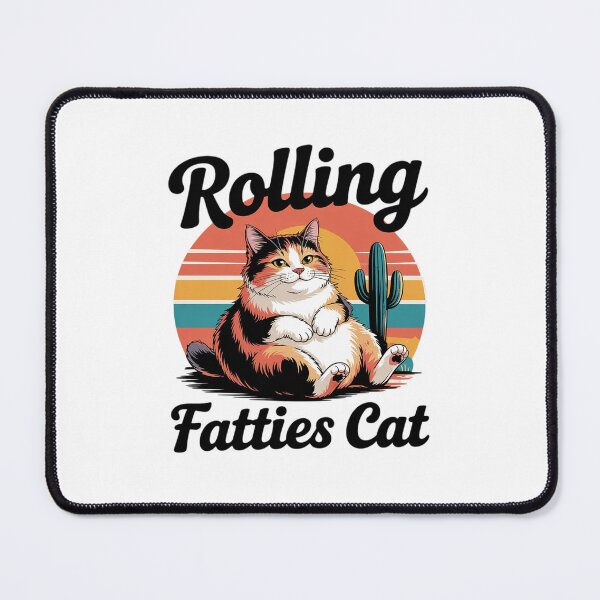 Item preview, Rolling Fatties Cat Cat Lover designed and sold by DigitaldeligArt.