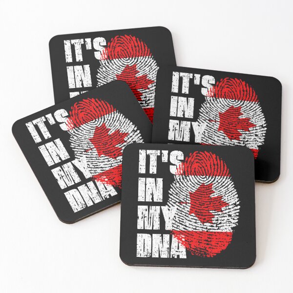 Item preview, IT'S IN MY DNA Canada Flag Roots designed and sold by CosmoKitsch.