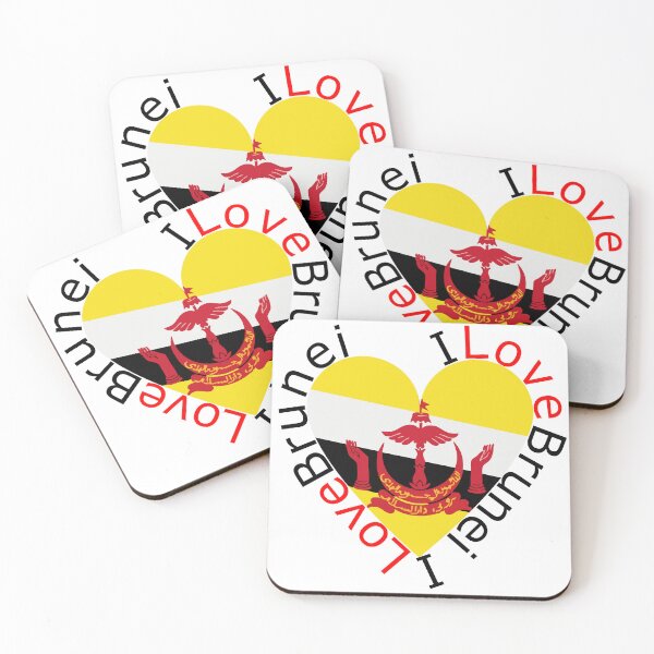 Item preview, I Love Brunei  Heart designed and sold by TheIconSmith.