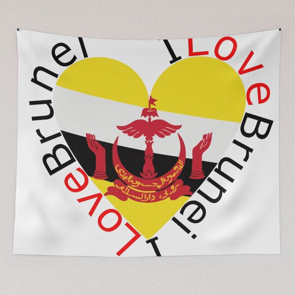 Item preview, I Love Brunei  Heart designed and sold by TheIconSmith.