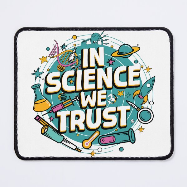 Item preview, In Science We Trust. Funny Science design for Scientists March. designed and sold by SciArtPrintShop.
