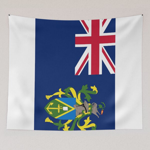 Item preview, Vertical Pitcairn Islands Flag Design designed and sold by NTGUILTY.
