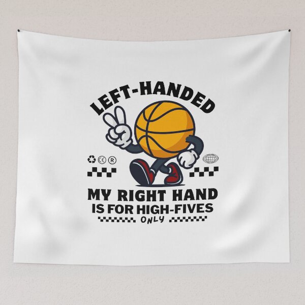 Item preview, left-handed : my right hand is for high-five only designed and sold by Peerless-Prime.