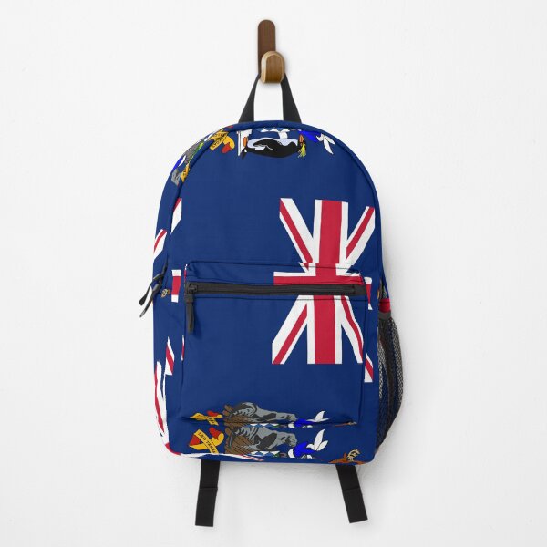 Item preview, Vertical South Georgia and the South Sandwich Islands Flag Design designed and sold by NTGUILTY.