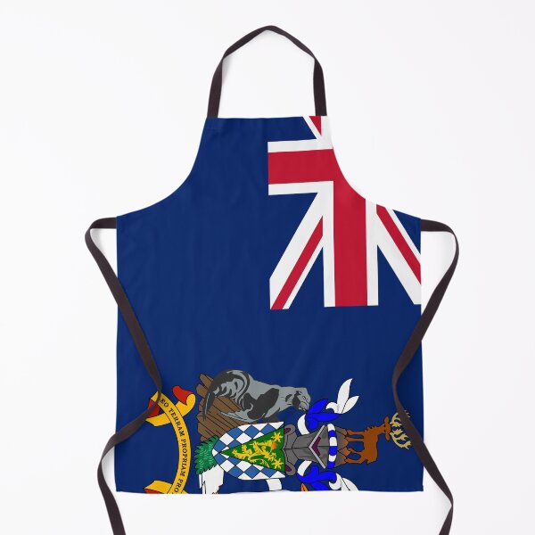 Item preview, Vertical South Georgia and the South Sandwich Islands Flag Design designed and sold by NTGUILTY.