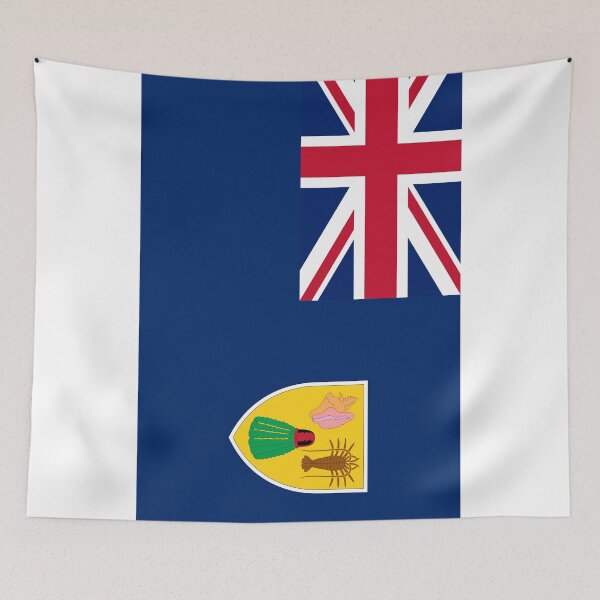 Item preview, Vertical Turks and Caicos Islands Flag Design designed and sold by NTGUILTY.