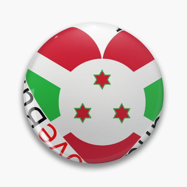 Item preview, I Love Burundi  Heart designed and sold by TheIconSmith.