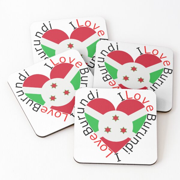 Item preview, I Love Burundi  Heart designed and sold by TheIconSmith.
