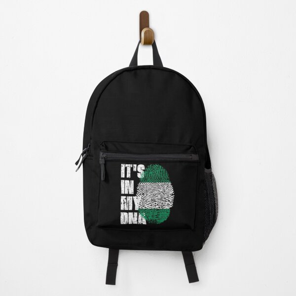 Item preview, IT'S IN MY DNA Nigeria Flag Roots designed and sold by CosmoKitsch.