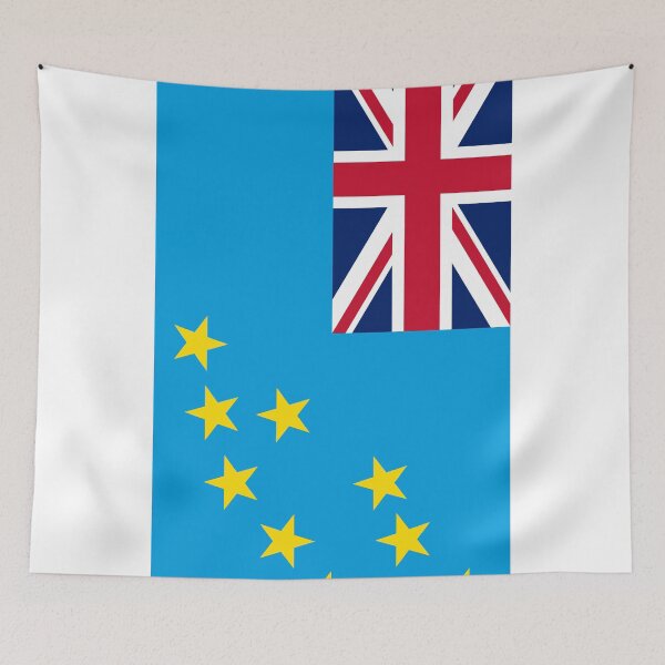 Item preview, Vertical Tuvalu Flag Design designed and sold by NTGUILTY.
