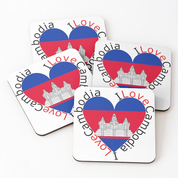 Item preview, I Love Cambodia  Heart designed and sold by TheIconSmith.