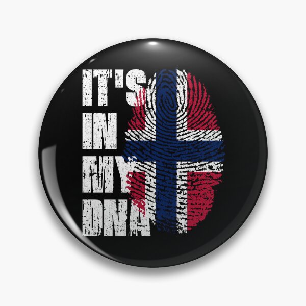 Artikelvorschau, ES LIEGT IN MEINER DNA – Norwegens Flaggenwurzeln entworfen und verkauft von CosmoKitsch.
