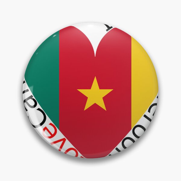 Item preview, I Love Cameroon  Heart designed and sold by TheIconSmith.