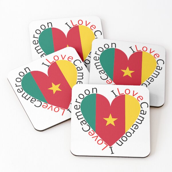 Item preview, I Love Cameroon  Heart designed and sold by TheIconSmith.