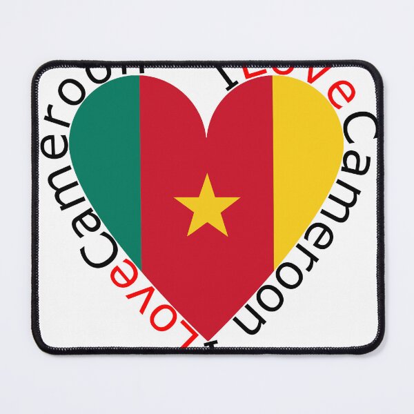 Item preview, I Love Cameroon Heart designed and sold by TheIconSmith.