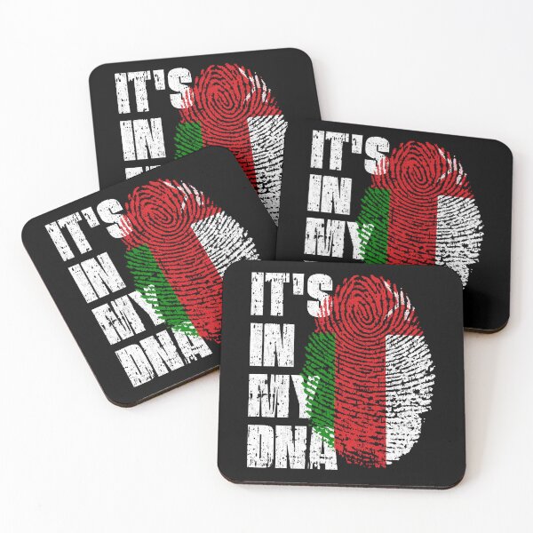 Item preview, IT'S IN MY DNA Oman Flag Roots designed and sold by CosmoKitsch.