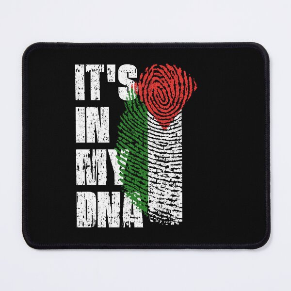 Item preview, IT'S IN MY DNA Palestine Flag Roots designed and sold by CosmoKitsch.