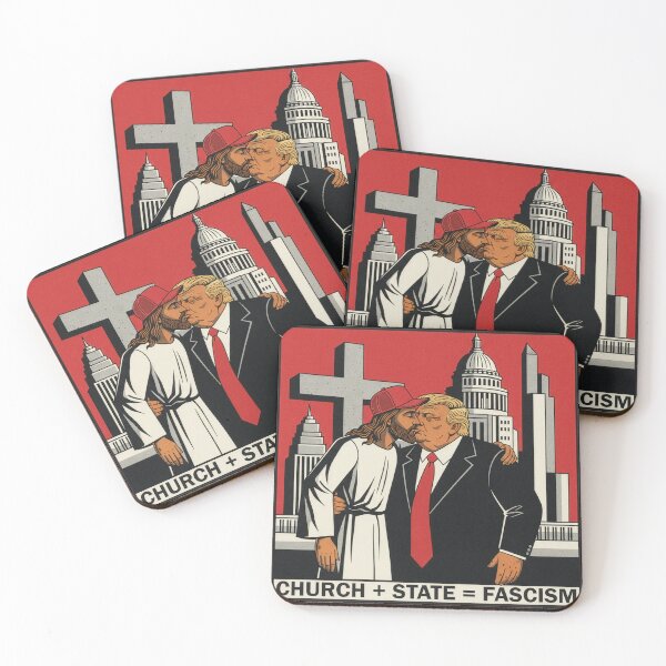 Item preview, Church Plus State Equals Fascism designed and sold by irregulargoods.