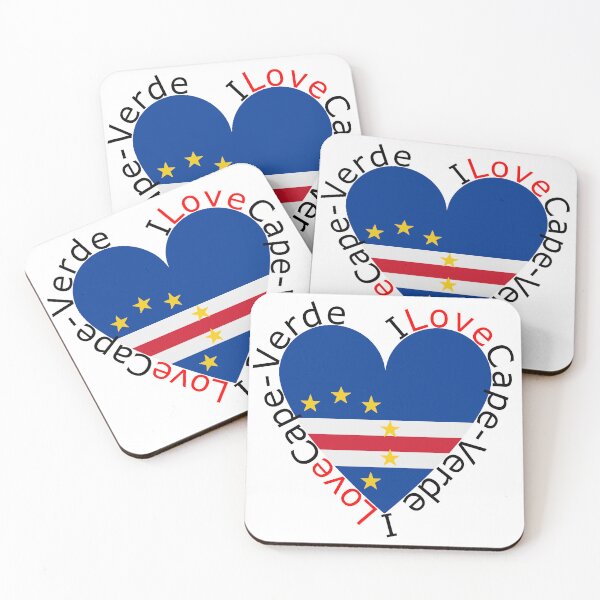 Item preview, I Love Cape Verde  Heart designed and sold by TheIconSmith.