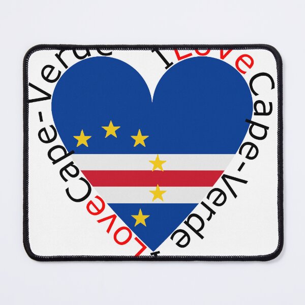 Item preview, I Love Cape Verde Heart designed and sold by TheIconSmith.