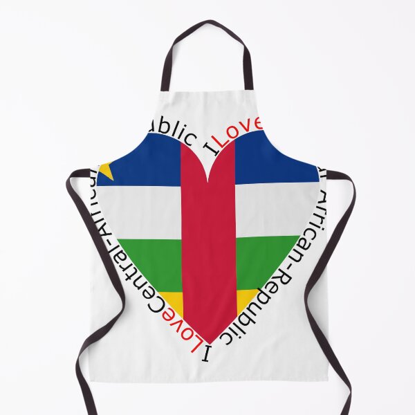 Item preview, I Love Central African Republic  Heart designed and sold by TheIconSmith.